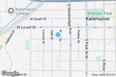Map image of the property - 616 W Cedar St