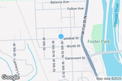 Map image of the property - 401 Hannibal St