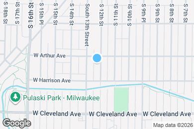 Map image of the property - 2523 S 12th St
