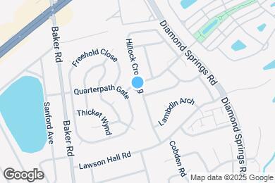 Map image of the property - 1288 Hillock Xing