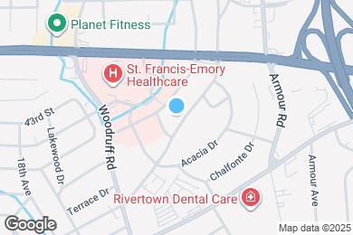 Map image of the property - 4201 Rosemont Dr #1