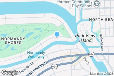 Map image of the property - 110 S Shore Dr