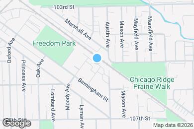Map image of the property - 10500 Lyman Ave