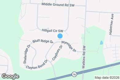 Map image of the property - 465 Wynridge Dr