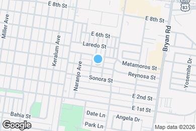 Map image of the property - 1011 Reynosa St