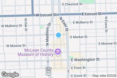 Map image of the property - 418 N Main St