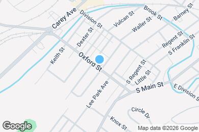 Map image of the property - 56 Oxford St