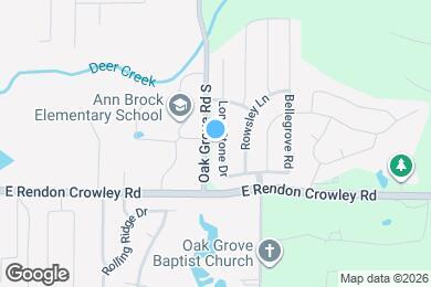 Map image of the property - 12116 Longstone Drive Burleson TX