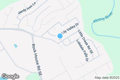 Map image of the property - 1372 Alcovy Falls Dr SE