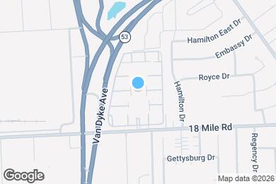 Map image of the property - 8401 18 Mile Rd