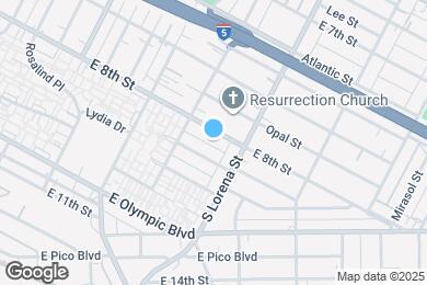 Map image of the property - 3334 E 8th St