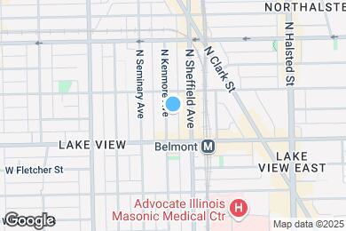 Map image of the property - 3231 N Kenmore Ave