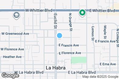 Map image of the property - 120 E Rose Ave