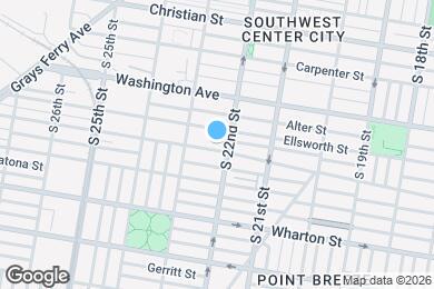 Map image of the property - 2213 Federal St