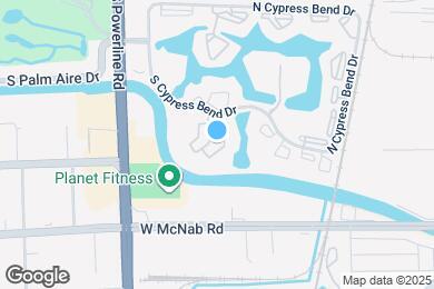 Map image of the property - 2310 S Cypress Bend Dr