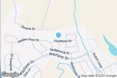 Map image of the property - 8258 Firethorn Dr