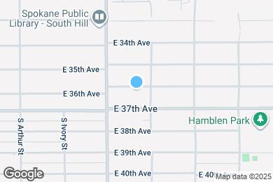 Map image of the property - 1514 E 36th Ave