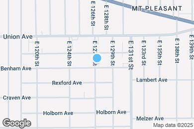 Map image of the property - 12701 Benham Ave
