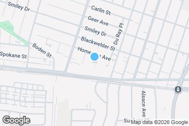 Map image of the property - 2919-2923 S Burnside Ave