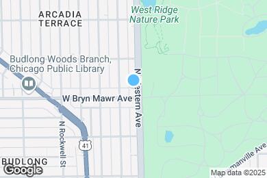 Map image of the property - 5610 N Western Ave