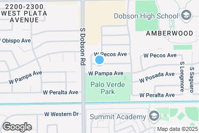 Map image of the property - 1923 W Portobello Ave