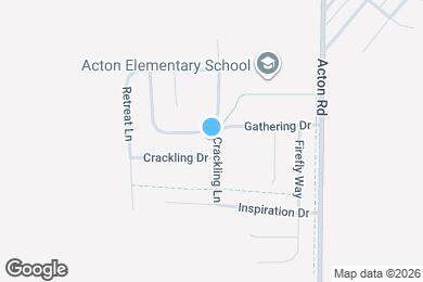 Map image of the property - 8144 Crackling Ln