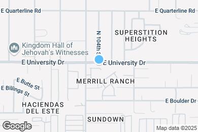 Map image of the property - 10404 E Baltimore Cir