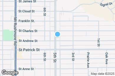 Map image of the property - 1718 5th St