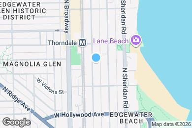 Map image of the property - 5847 N Winthrop Ave