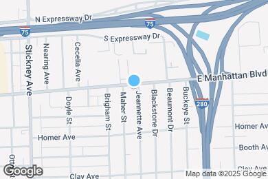 Map image of the property - 3471 Jeannette Ave