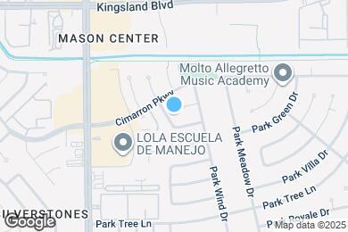 Map image of the property - 719 Park Knoll Ln