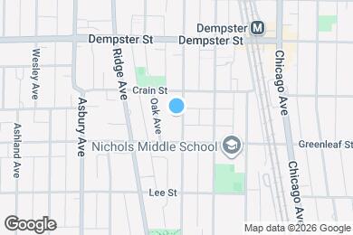 Map image of the property - 1122 Maple Ave