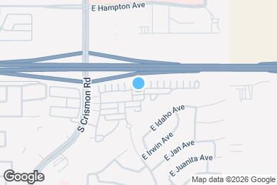 Map image of the property - 10131 E Isleta Ave