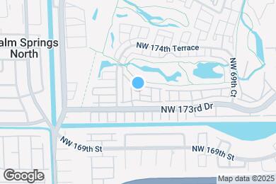 Map image of the property - 7291 NW 173rd Dr