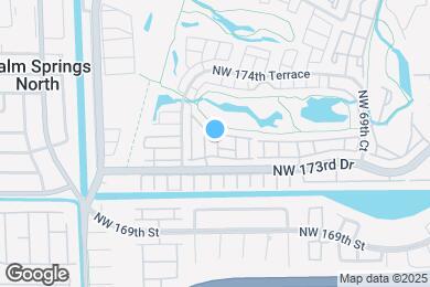 Map image of the property - 7347 NW 173rd Dr