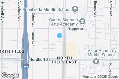 Map image of the property - 9215 - Sepulveda Apts