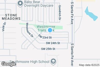 Map image of the property - 1306 SW 22nd St