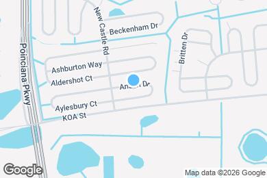 Map image of the property - 243 Anson Dr