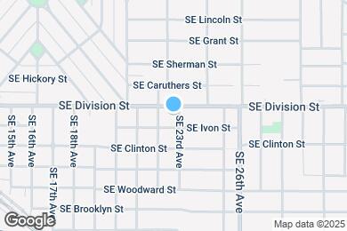 Map image of the property - 2515 SE 23rd Ave