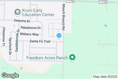 Map image of the property - 1721 Santa Fe Trail