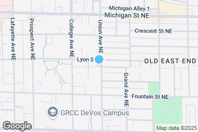 Map image of the property - 161 Union Ave NE