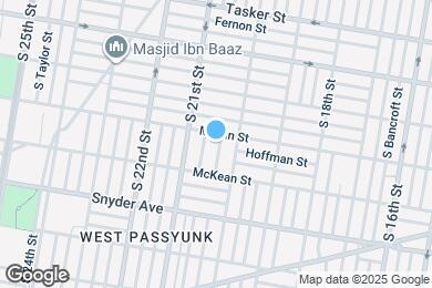 Map image of the property - 1912 S Woodstock St