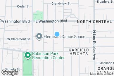 Map image of the property - 170 E Claremont St