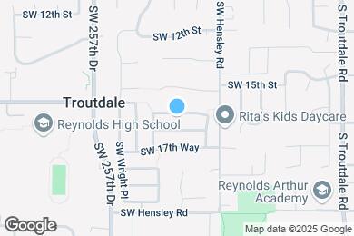 Map image of the property - 804 SW Grant Way