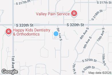 Map image of the property - 432 S 321st Pl