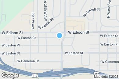 Map image of the property - 2506 W Easton Ct