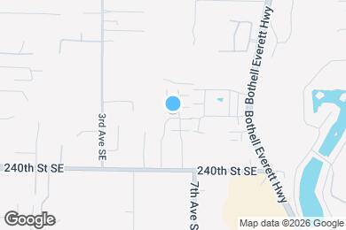 Map image of the property - 513 238th St SE