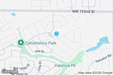 Map image of the property - 2421 NW 187th Ter