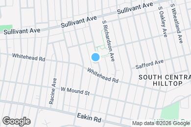 Map image of the property - 661 S Burgess Ave