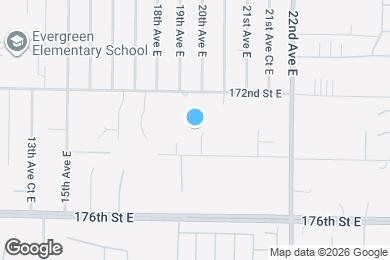 Map image of the property - 17312 20th Ave E